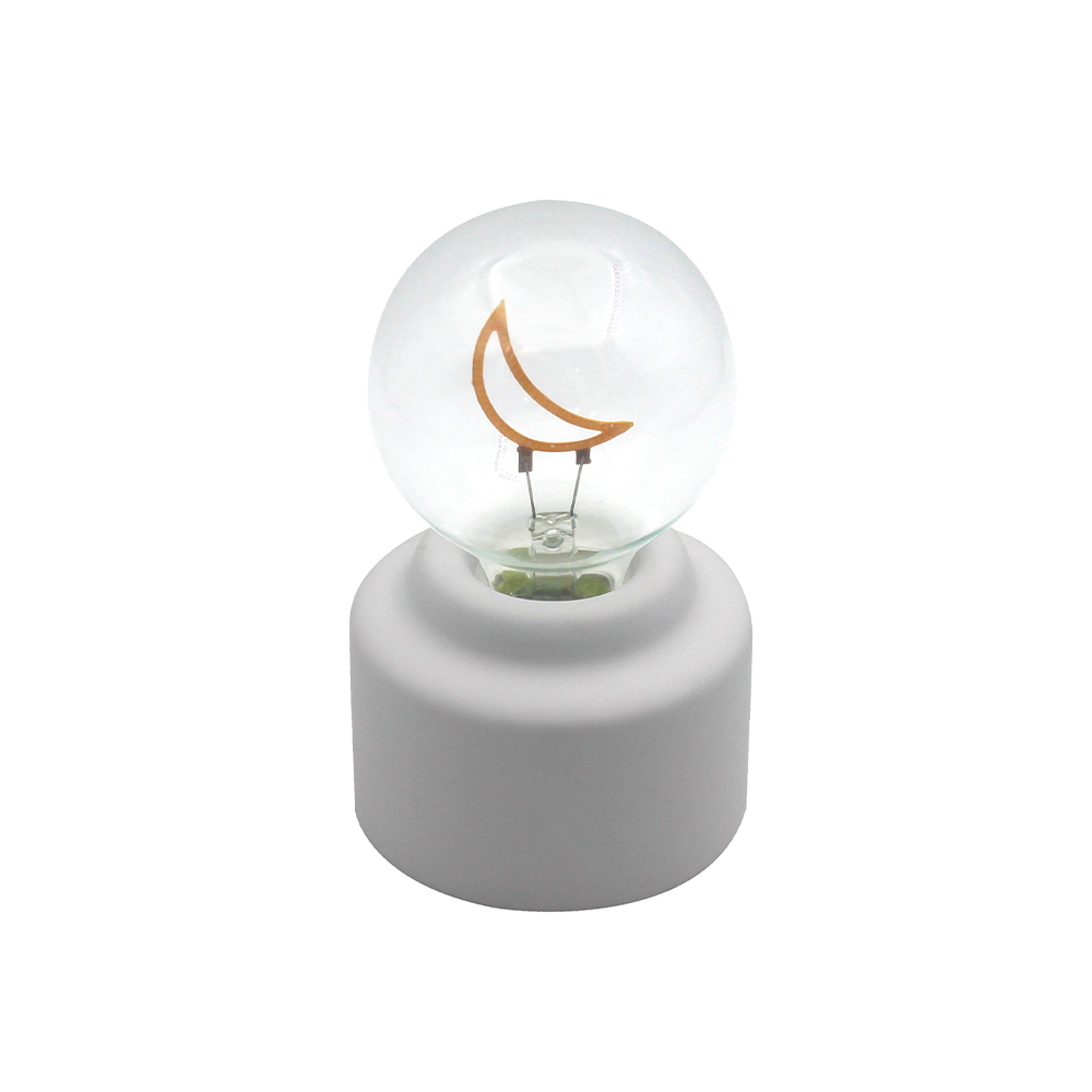 چراغ بطری پایه سیمان LED چراغ دهان