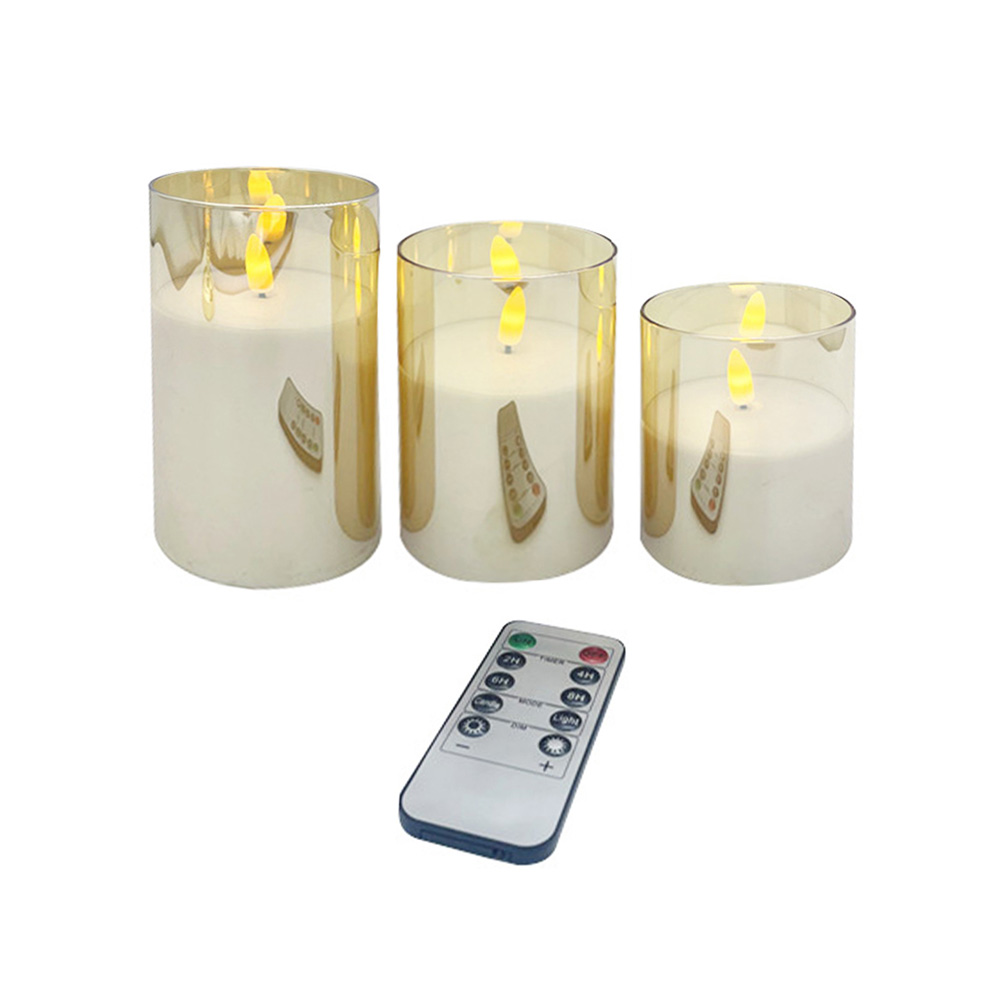 شمع ستون LED FLAMLESS LED FLICKINGER
